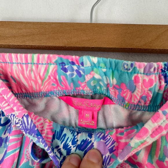 Lilly Pulitzer Emora Knit Pant Multi Splendor In The Sand Size M *Hemmed - Picture 5 of 16